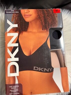 DKNY 2PK SEAMLESS BRA